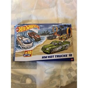 Hot Wheels Set of 10 Die-Cast‎ 1:64 Scale  NEW